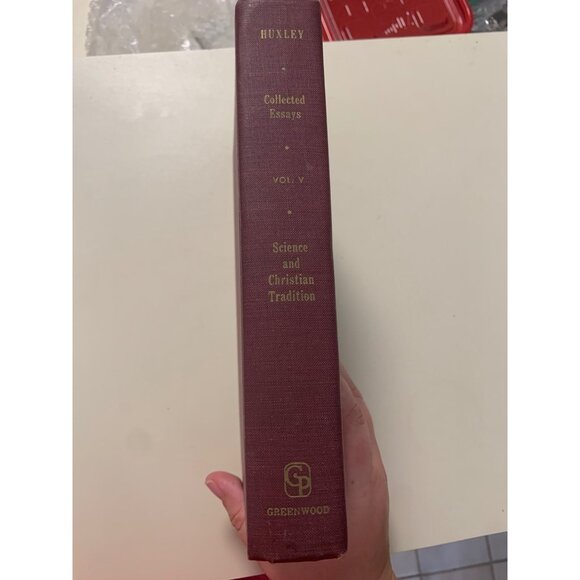 Science and Christian Tradition Essays by Thomas H. Huxley 1968 LS5 - Picture 2 of 9